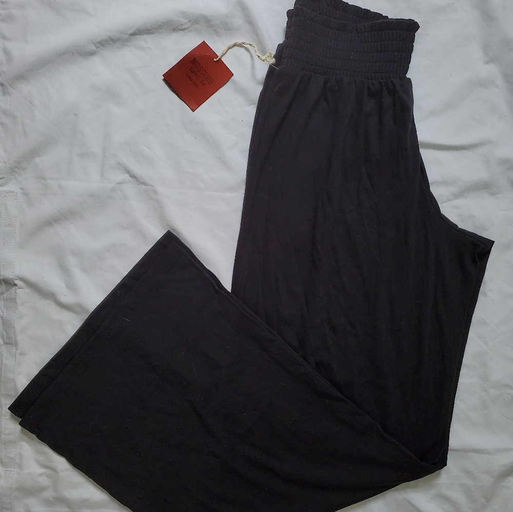 NWT Mossimo Med Black Wide Leg Pants